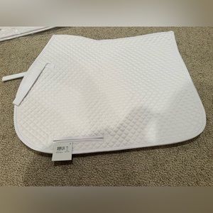 Ovation White Pro Mini Quilt All Purpose Horse Saddle Pad. Brand new with tags.